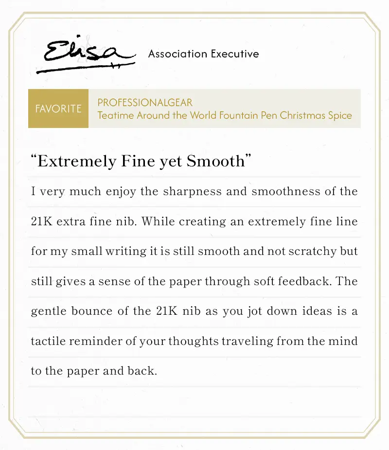 Extremely Fine yet Smooth